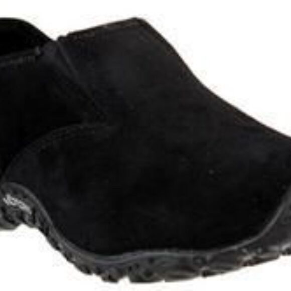 Merrell Yeti Black Suede Mocassins Sz 8 - Picture 2 of 7